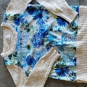 Girls Justice size 16 sequence sweater